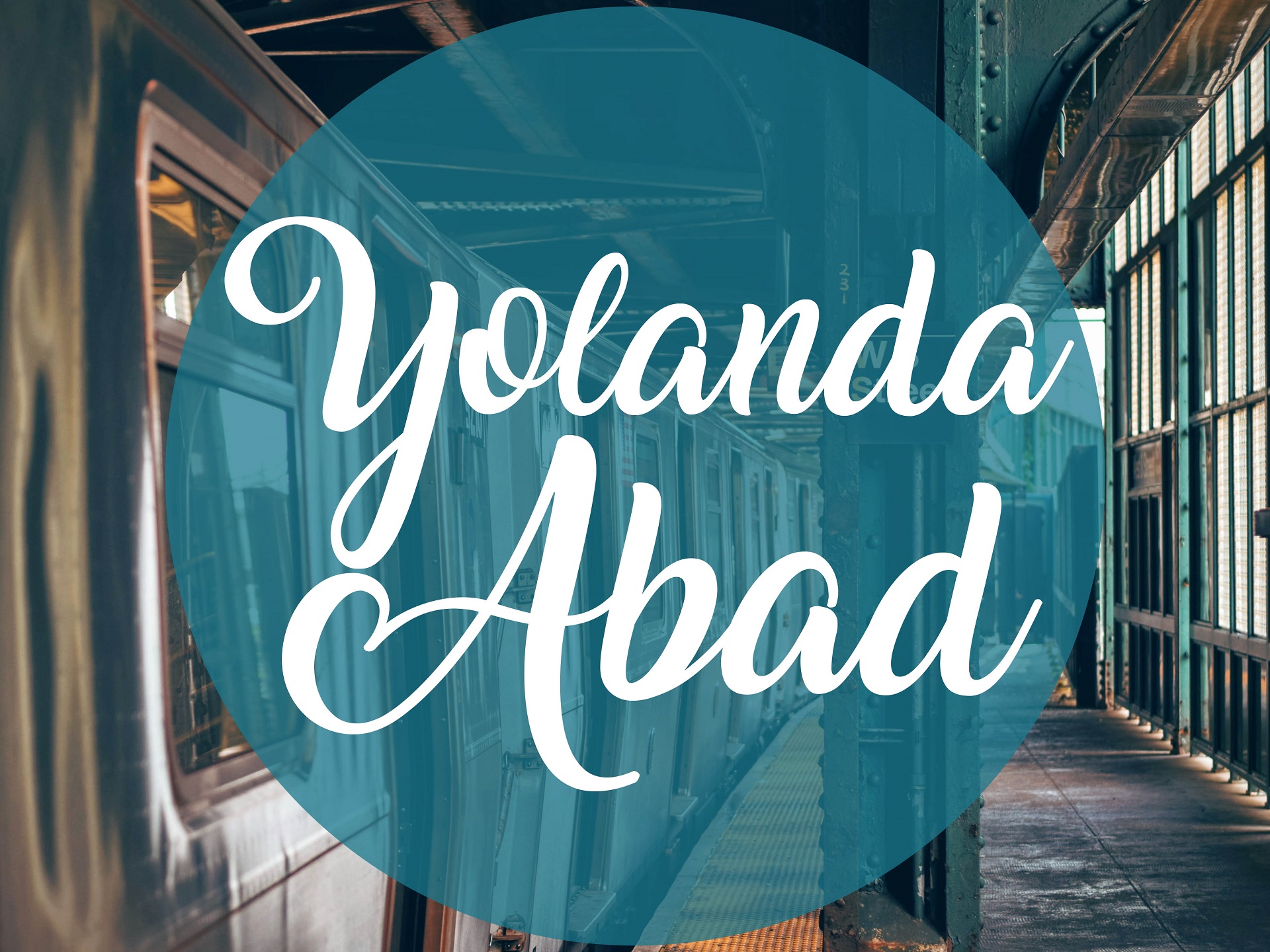 yolanda-abad-inicio-tren Yolanda Abad